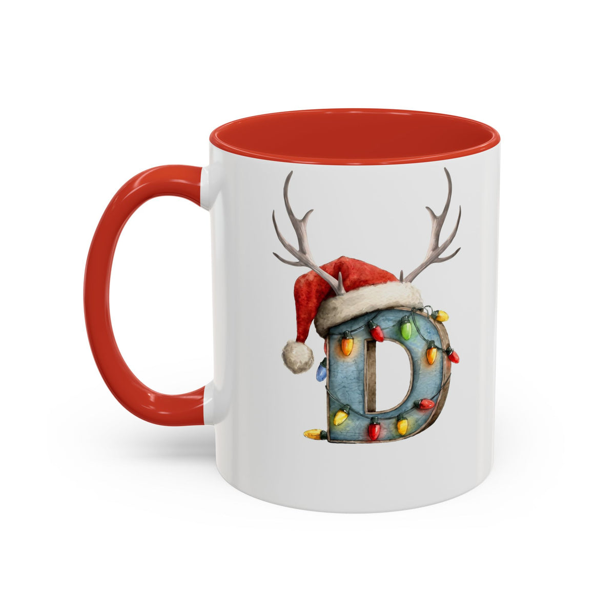 "D" Accent Coffee Mug (11, 15oz)
