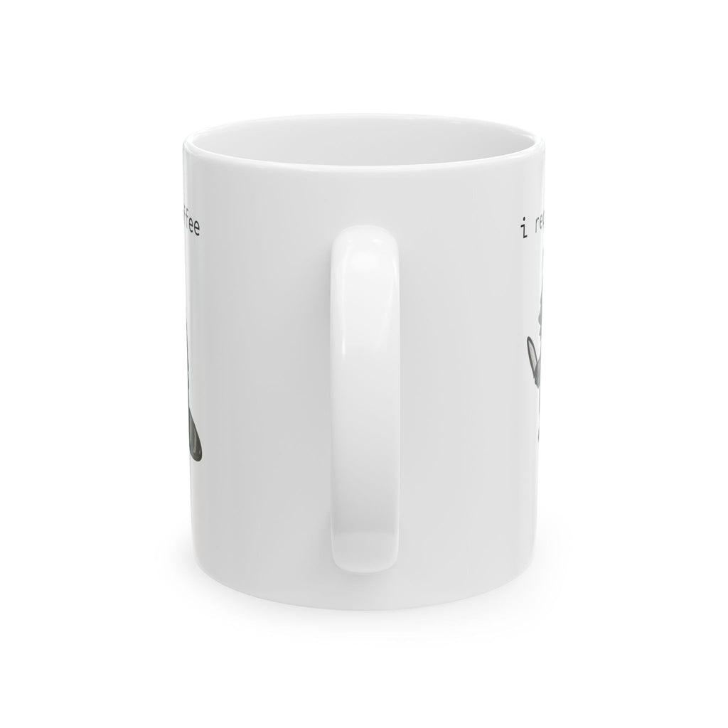 Cute Raccoon Ceramic Coffee Mug