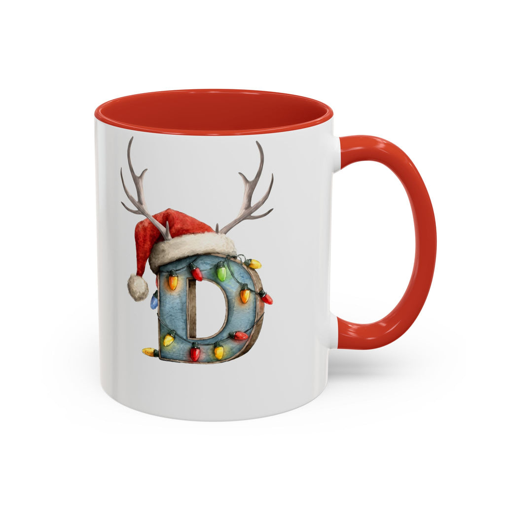 "D" Accent Coffee Mug (11, 15oz)