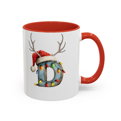 "D" Accent Coffee Mug (11, 15oz)