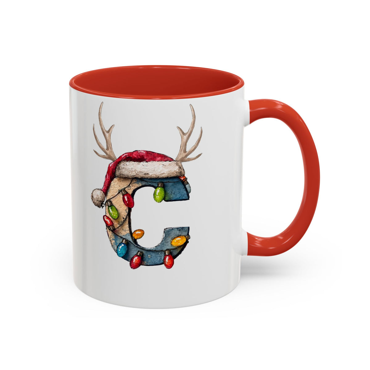 "C" Accent Coffee Mug (11, 15oz)