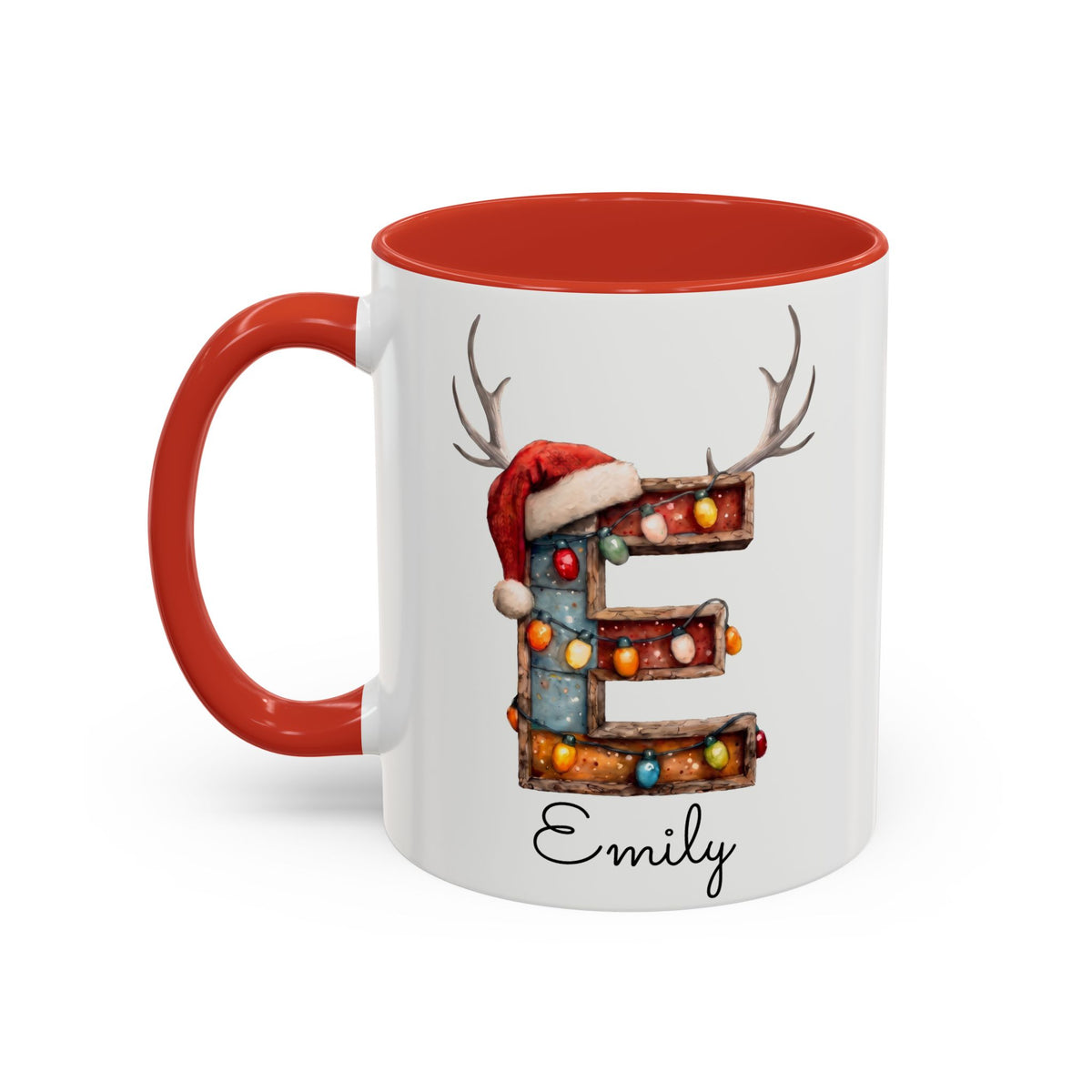 "E" Accent Coffee Mug (11, 15oz)