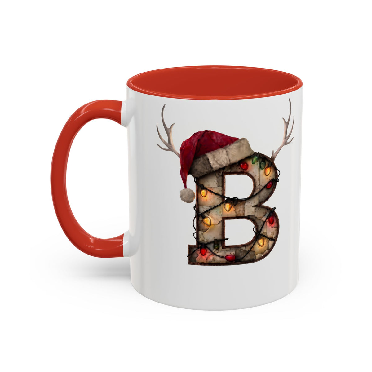 "B" Accent Coffee Mug (11, 15oz)