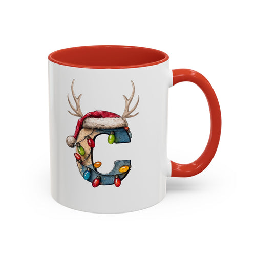 "C" Accent Coffee Mug (11, 15oz)