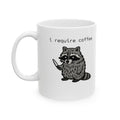 Cute Raccoon Ceramic Coffee Mug