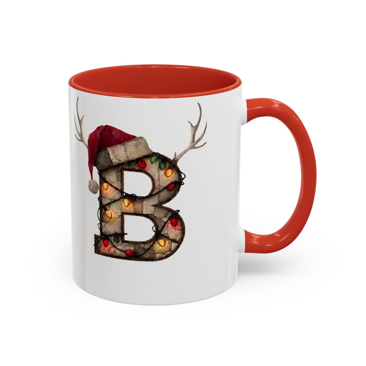 "B" Accent Coffee Mug (11, 15oz)